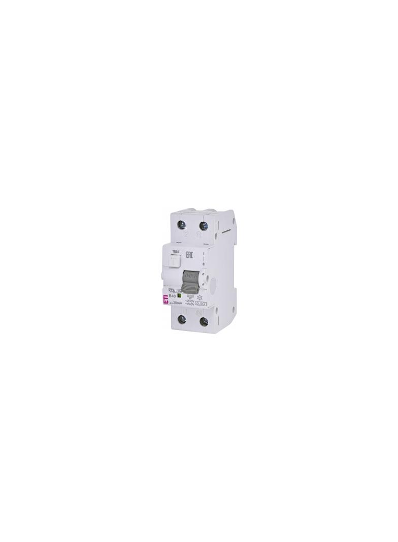 Wyłącznik różnicowonadprądowy KZS-2M 1P+N B40A 30mA typ G/KV 002174108 ETI