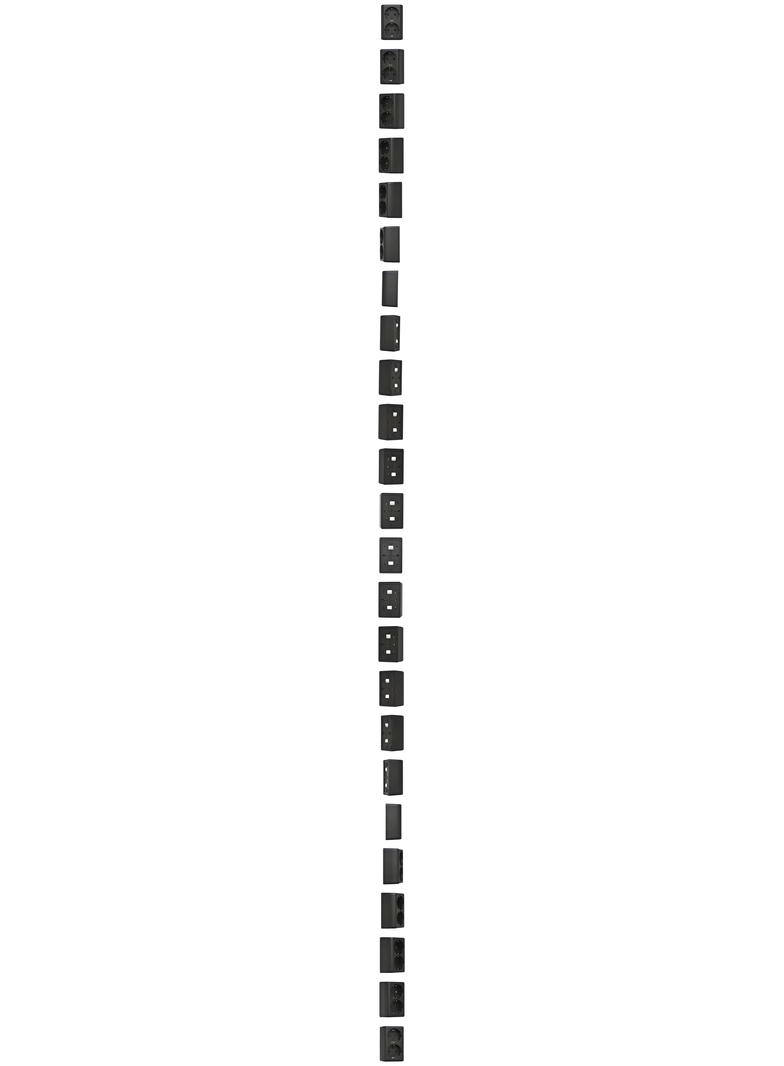 Simon 54 Gniazdo podwójne Schuko n/t z przesłonami wersja skandynawska 16A szybkozłączka czarny