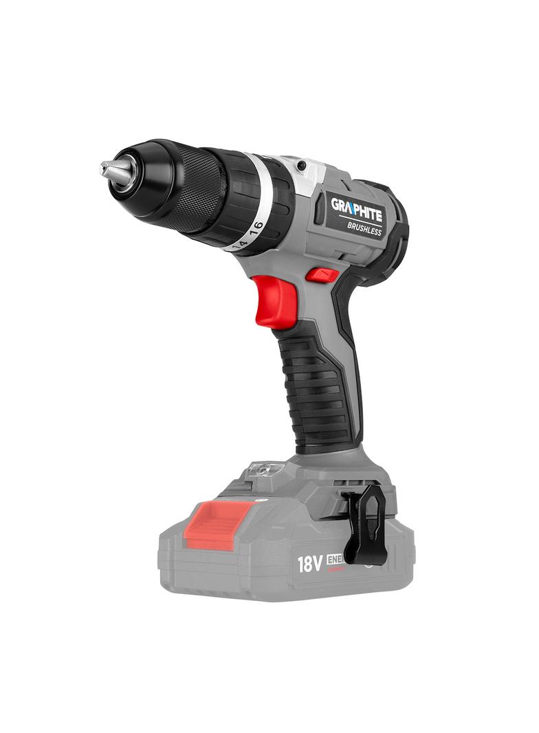 WIERTARKO-WKRĘTARKA AKUMULATOROWA BEZSZCZOTKOWA Z UDAREM ENERGY+ 18V, LI-ION, 13 MM, BEZ AKUMULATORA