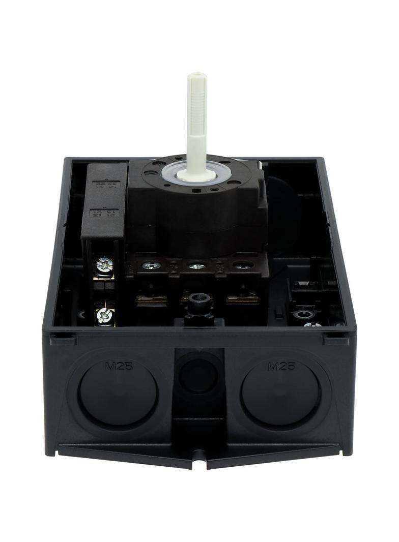 Łącznik krzywkowy 0-1 3P 25A 1Z 1R w obudowie IP65 P1-25/I2/SVB-SW/HI11 207295 EATON