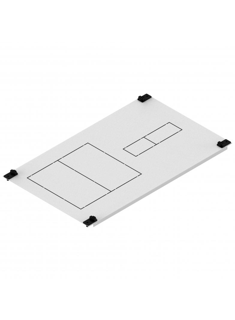 Osłona 1xKVL00 i 4 mod. 250x300 CP 1-2 K00 M 001339450 ETI