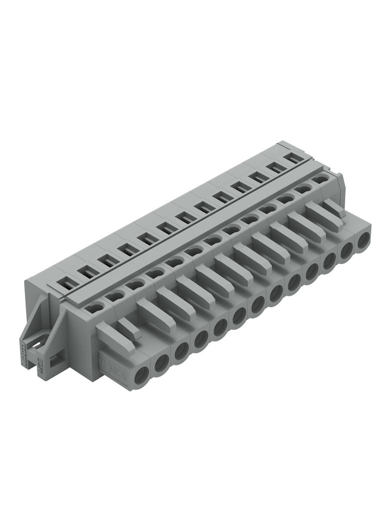 Gniazdo MCS‑MIDI Classic 13‑biegunowe szare raster 5mm 231‑113/027‑000 /25szt./ WAGO