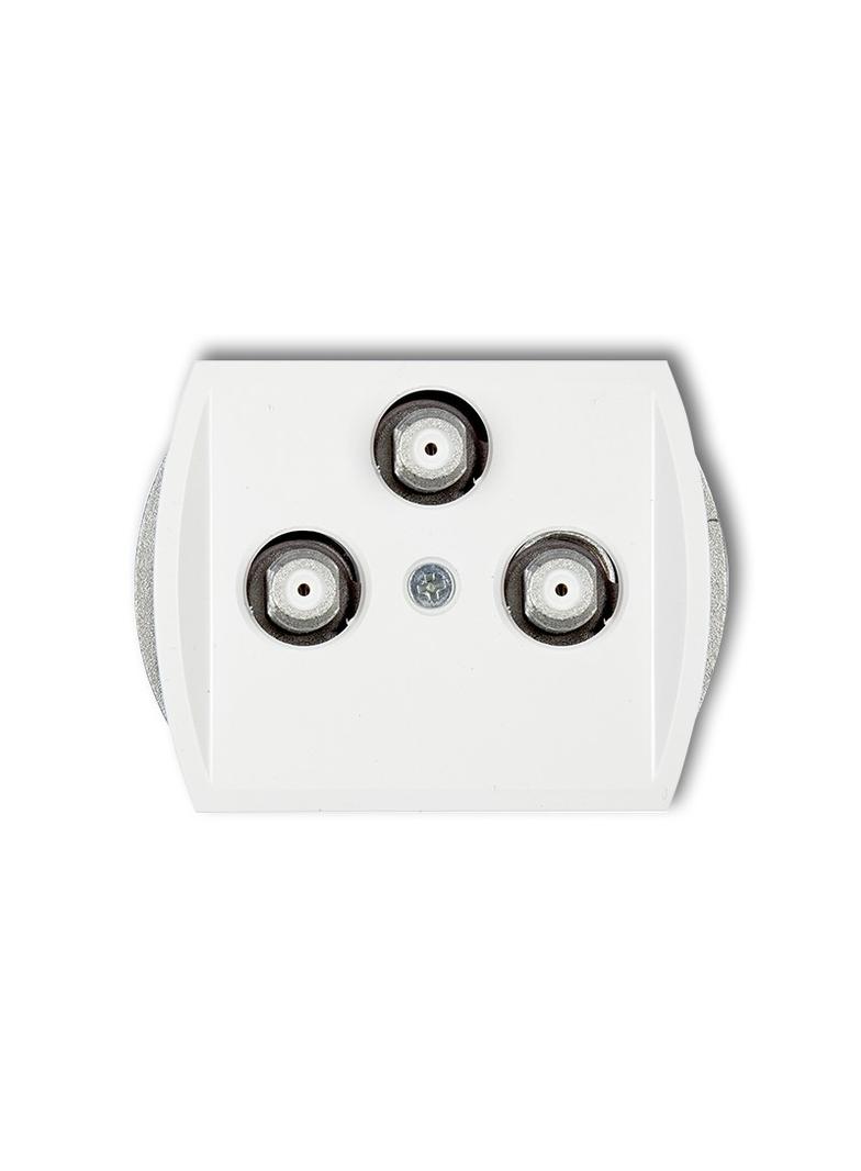 TREND Mechanizm gniazda multimedialnego 3F DATA (Vectra) biały