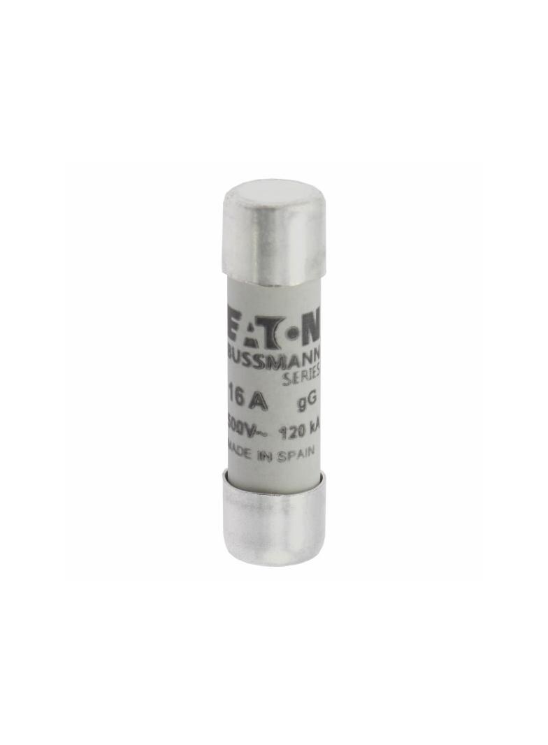 CYLINDRICAL FUSE 10 x 38 16A GG 500V AC Wkładka cylindryczna 10 x 38mm 16A GG 500V AC C10G16 EATON