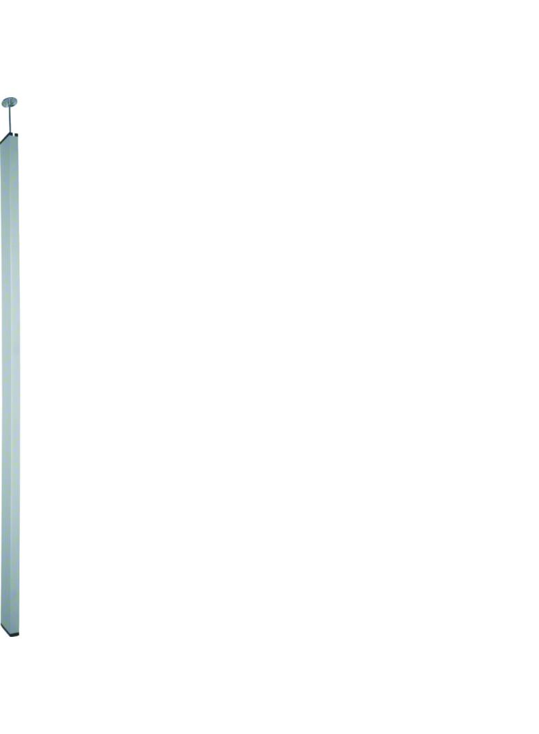 tehalit.DA200 Kolumna dwustronna DA200-45 z mechanizm rozporowym H=3,3-3,6m aluminium DAS2453300ELN HAGER
