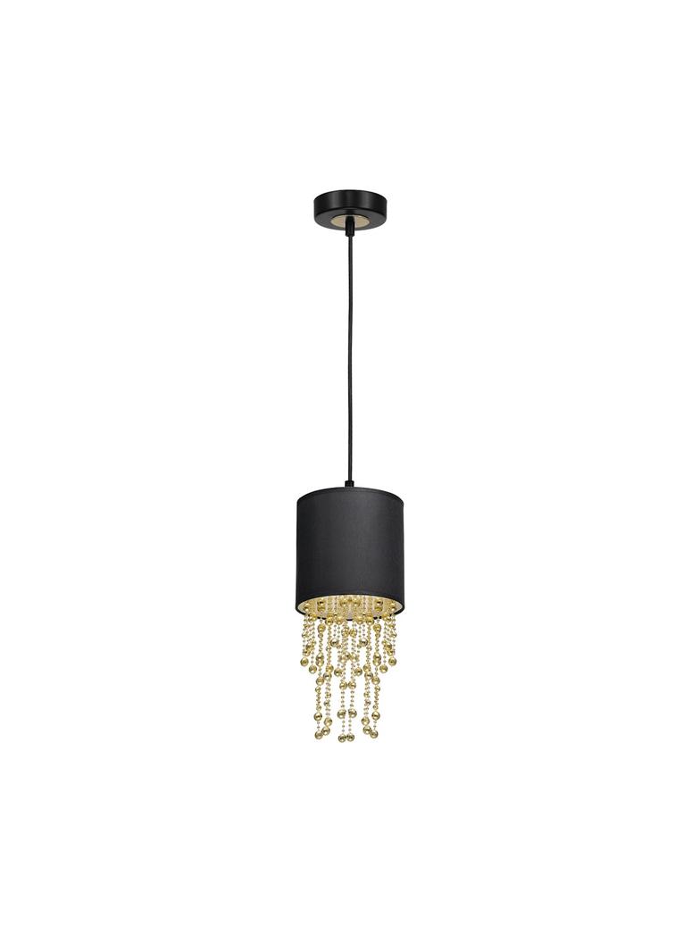 lampa wisząca Almeria E27 czarno/złota MLP6439 Milagro