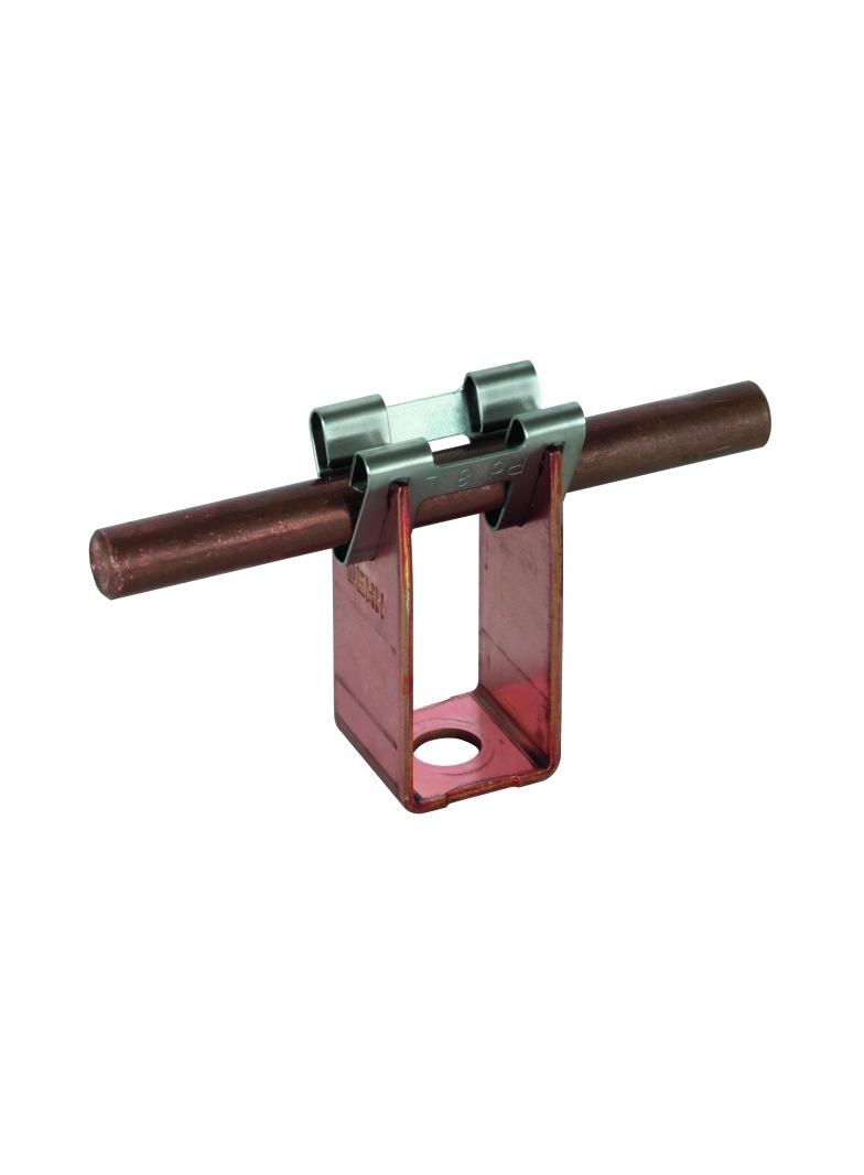 Wspornik DEHNgrip, wys. 32 mm, do drutu 8mm, Cu