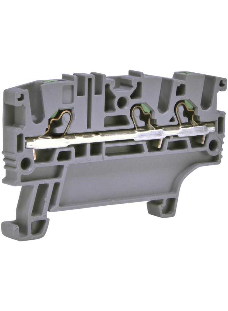 ESH-EFC.2/1+2 Złączka sprężynowa 2,5 mm2 PUSH-IN (szara)