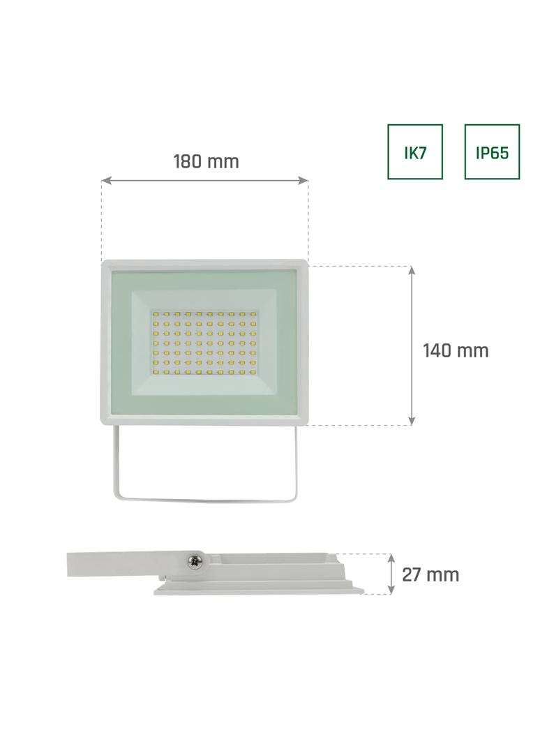 Naświetlacz NOCTIS LUX 3 50W NW 230V IP65 biały