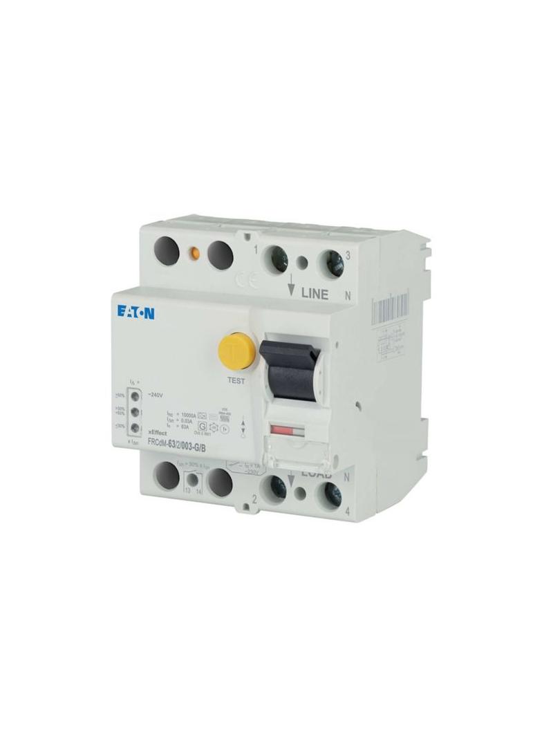 FRCdM-63/2/003-G/B Cyfrowy Wyłącznik Różnicowoprądowy 10kA 63A 2P 30mA typ G/B 300640 EATON