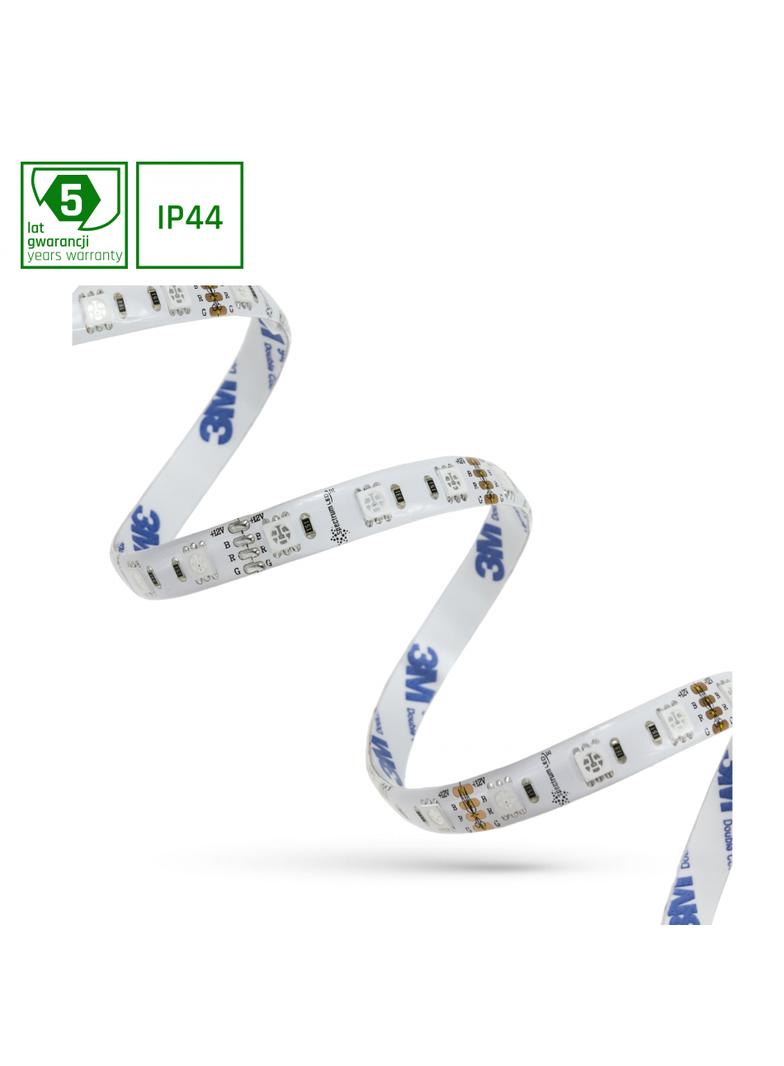 PASEK LED 48W 5050   60LED RGB 1m (rolka 5m) - w silikonie