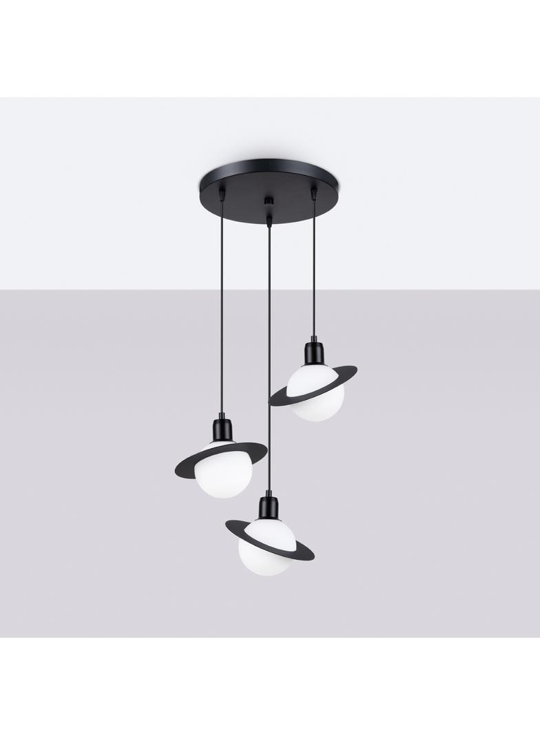 Lampa wisząca HYPERION 3P czarny