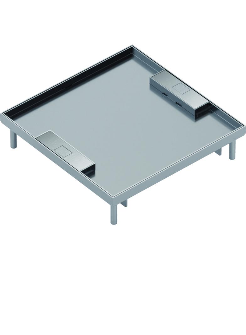 tehalit.VE-EE Pokrywa uchylna IP30 5kN EKQ16 320x320 15mm stal nierdzewna EKQ160LE15 HAGER