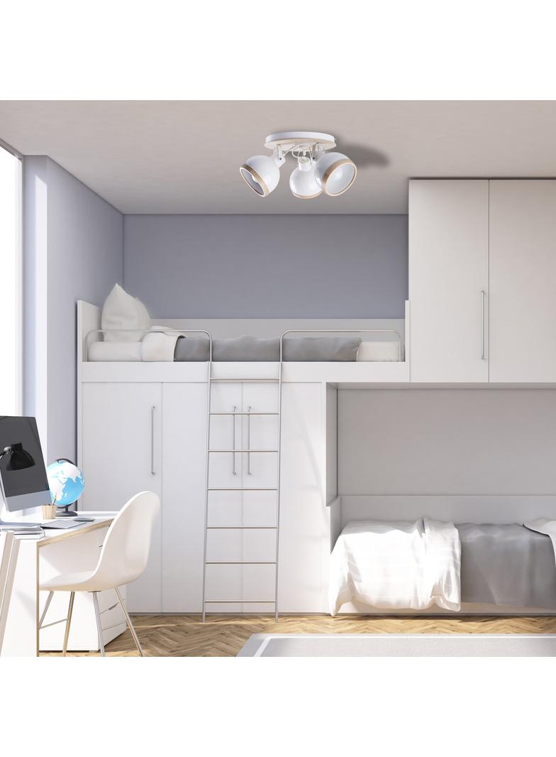 plafon (reflektorki) Oval White 3xE27 MLP8652 Milagro