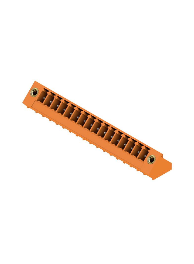 SC 3.81/16/135F 3.2SN OR BX Wtyki PCB (złącza płyty), 3.81 mm, Liczba biegunów: 16, kąt odejścia: 135° /50szt./ 1976880000 WEIDMÜLLER