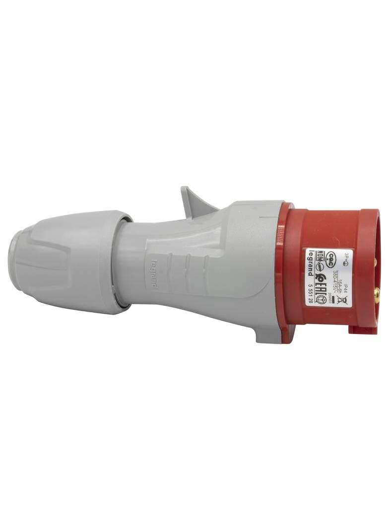 P17 Tempra Pro Wtyczka Przenośna 16A 3P+Z 400V IP44  555128 LEGRAND
