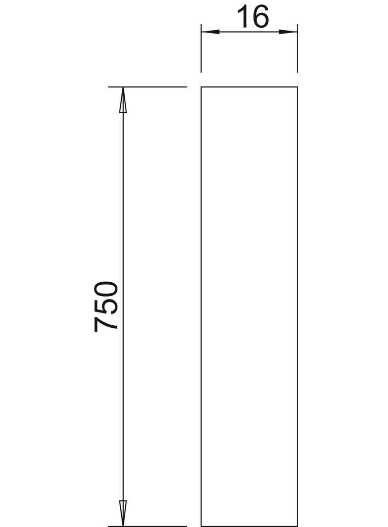 101 16-750, PRĘT IZOLACYJNY 101 16-750