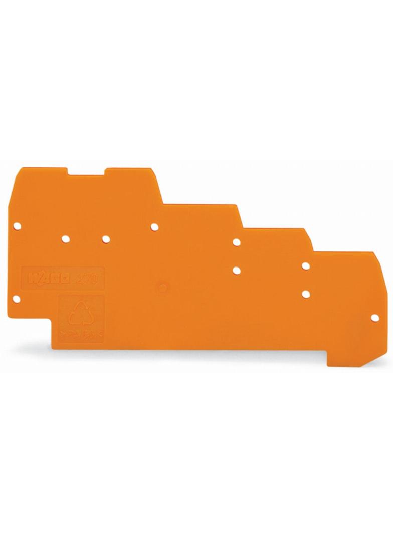 ścianka końcowa szara