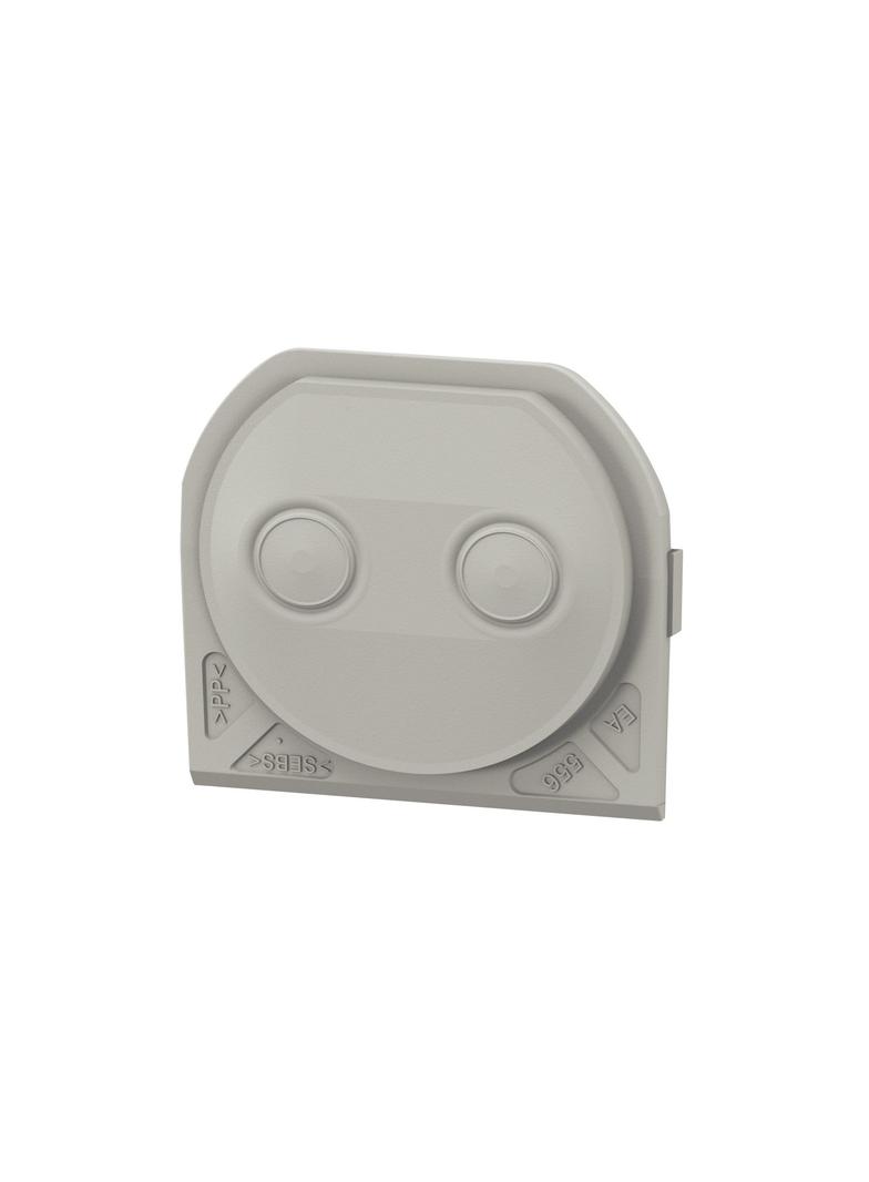 NOWE PLEXO - PRZEPUST MEMBRANOWY - 2 WEJŚCIA SZARY