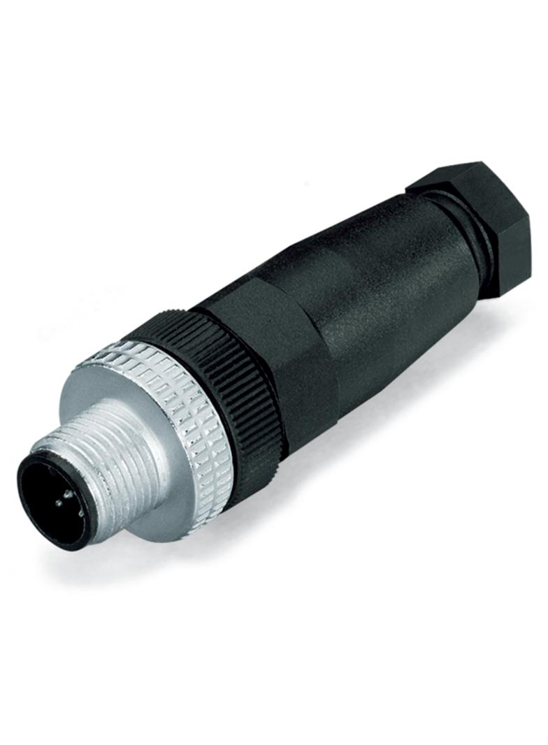 wtyczka prosta M12 4-biegunowa