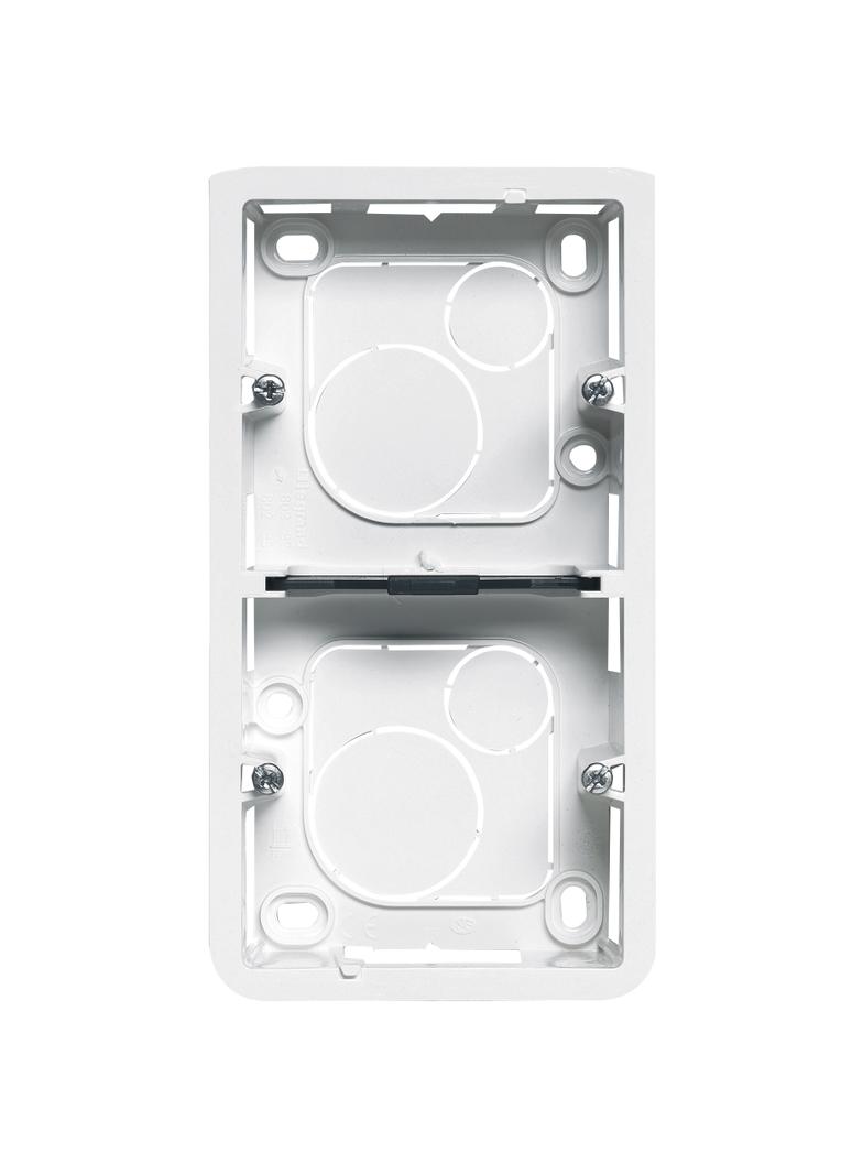 MOSAIC PUSZKA NATYNKOWA - 5 LUB 2X2 MODUŁY PIONOWO 40MM DO UCHYTU 0802 52, Legrand