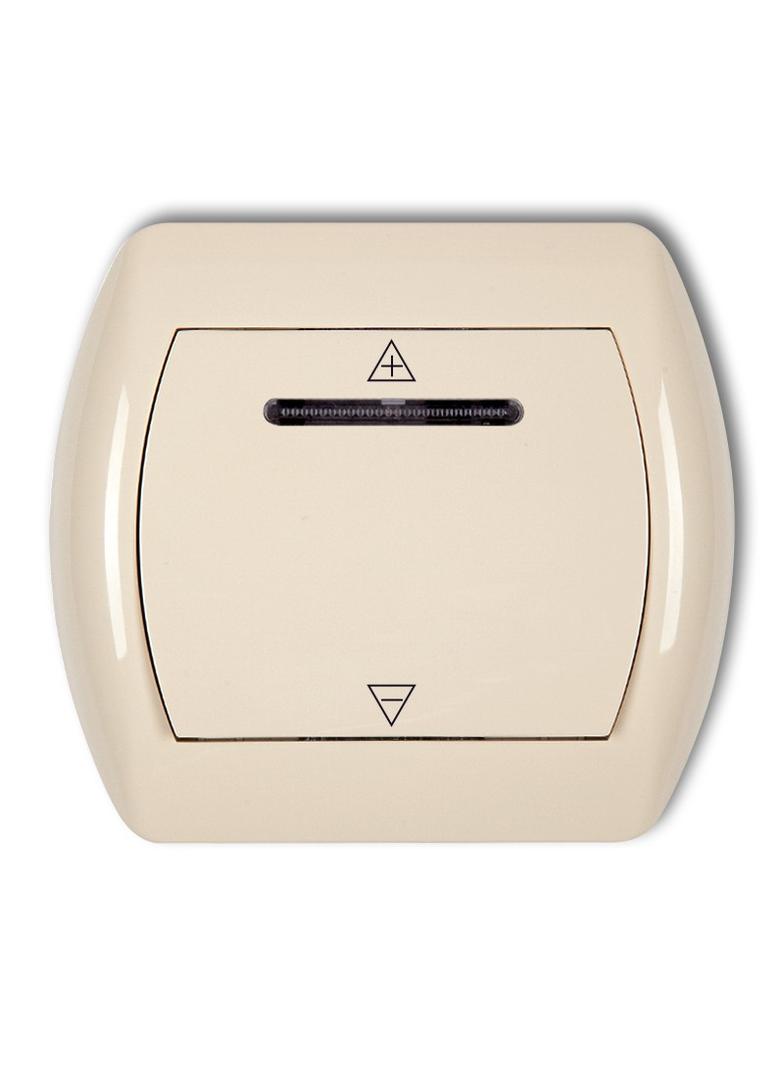 TREND Regulator oświetlenia sterowany dotykiem i dowolnym pilotem beżowy