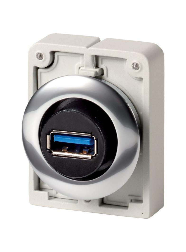 M30C-FUSB Gniazdo USB 30mm gniazdo/gniazdo 187082 EATON