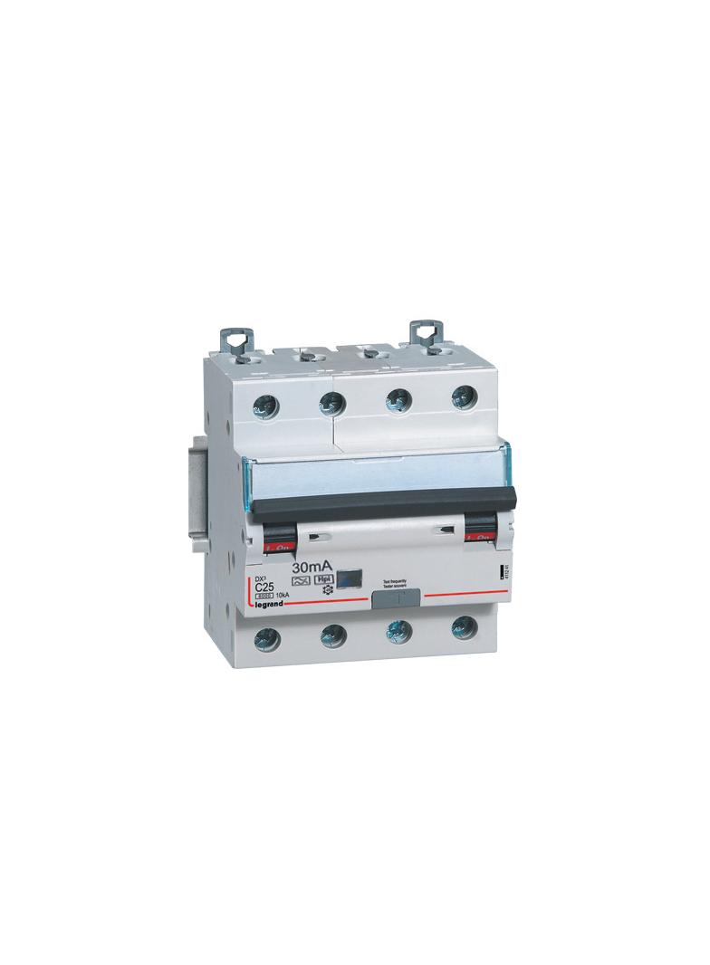 WYŁĄCZNIK RÓŻNICOWONADPRĄDOWY P 314 4P C 20A 30MA TYP F SERII DX3, Legrand