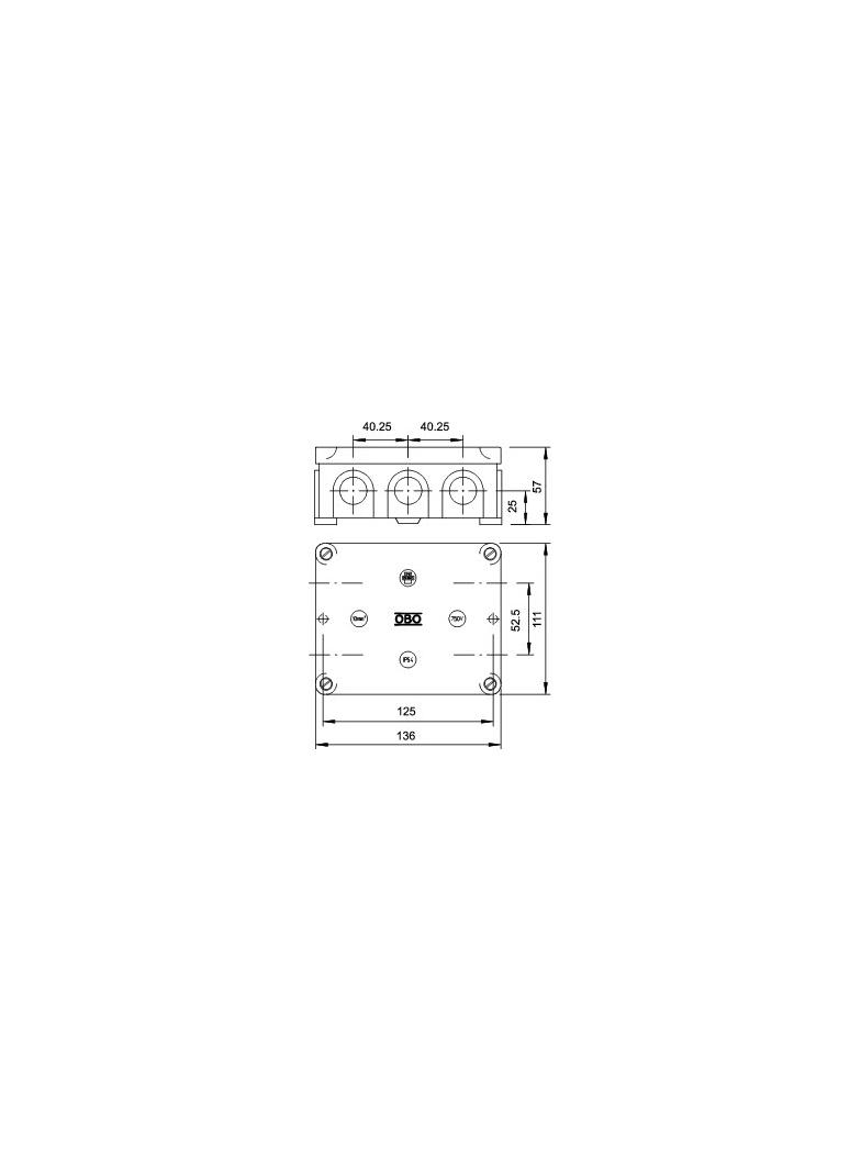 B 11 M/5, PUSZKI INST.B11 Z 5-POL.LISTW.S