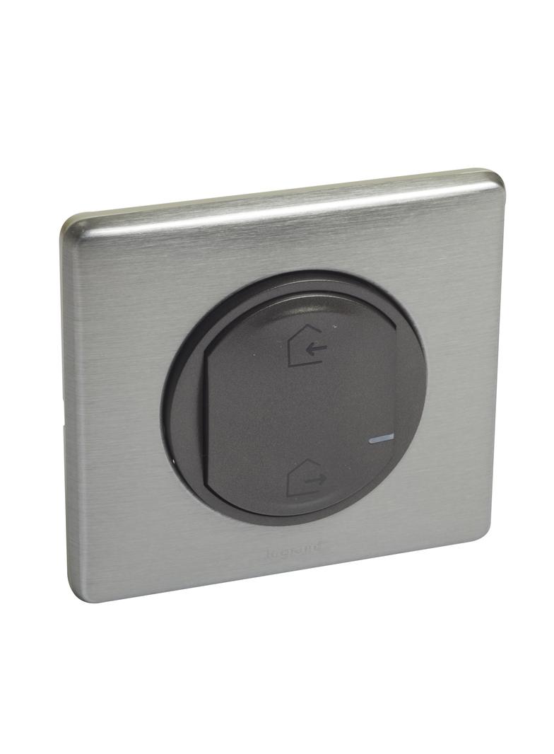 CELIANE WITH NETATMO - ŁĄCZNIK BEZPRZEWODOWY WYJŚCIE/POWRÓT GRAFITOWY, Legrand