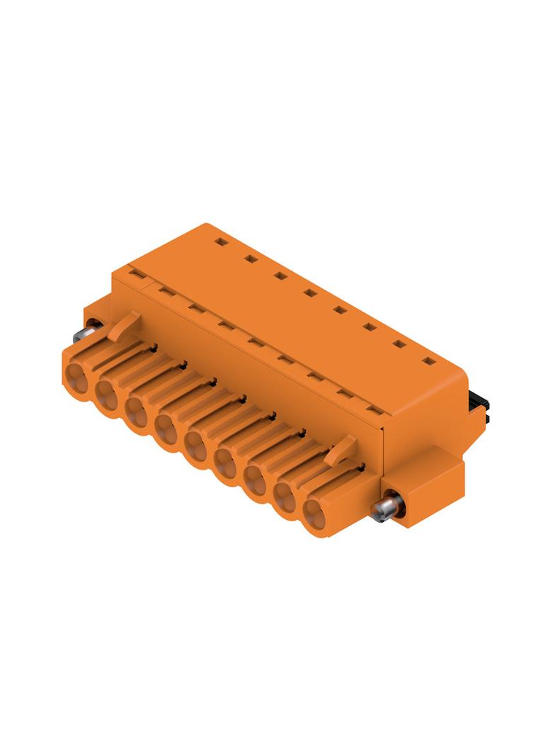 BLF 5.00HC/09/180F SN OR BX Wtyk PCB (złącze wiązki), 5.00 mm, Liczba biegunów: 9, PUSH IN, Złącze sprężynowe /30szt./ 1017510000 WEIDMÜLLER