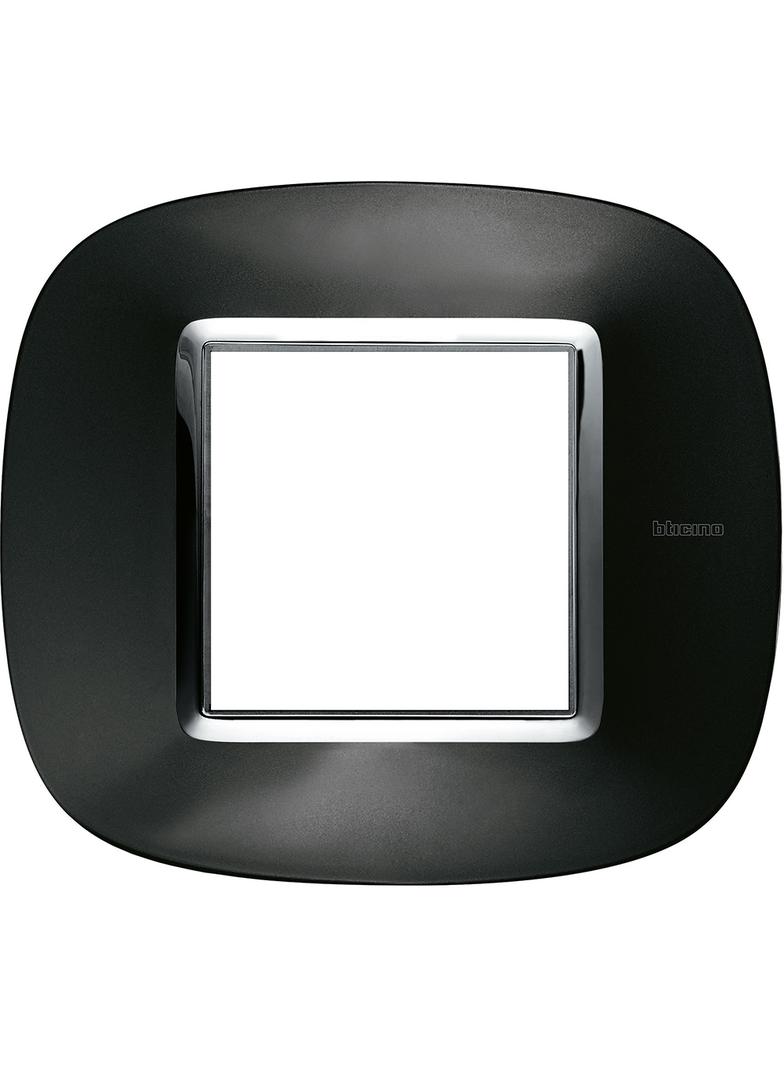 AXOLUTE - RAMKA OWALNA 2 MODUŁY AXOLUTE ANTHRACITE, Bticino