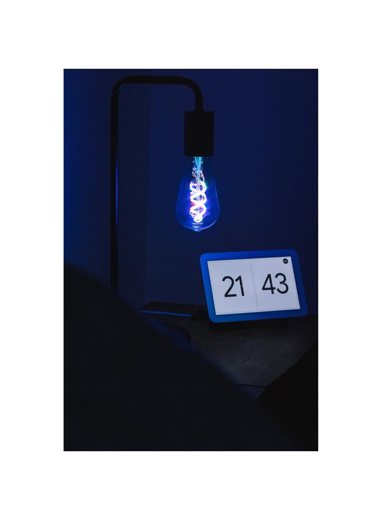 Lampa LED SMART+ WiFi CL Edison Filament szkło przezroczyste RGBW 30  4,5W/827 E27