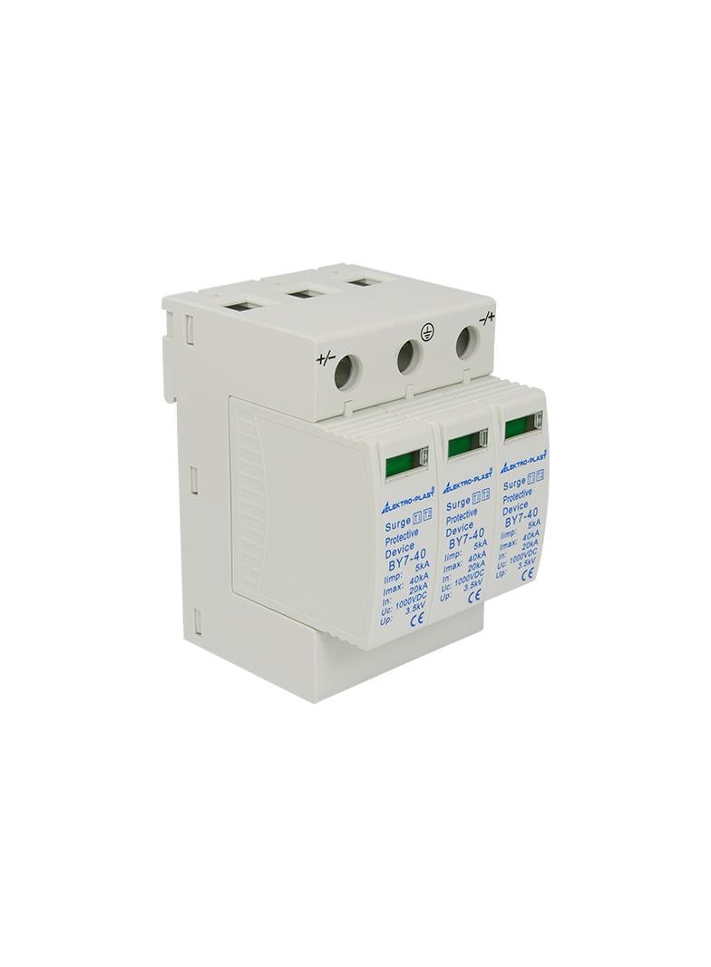 Ogranicznik przepięć PV 3P (T1+T2 DC) BY7-40 1000VDC 87.740 OPATÓWEK