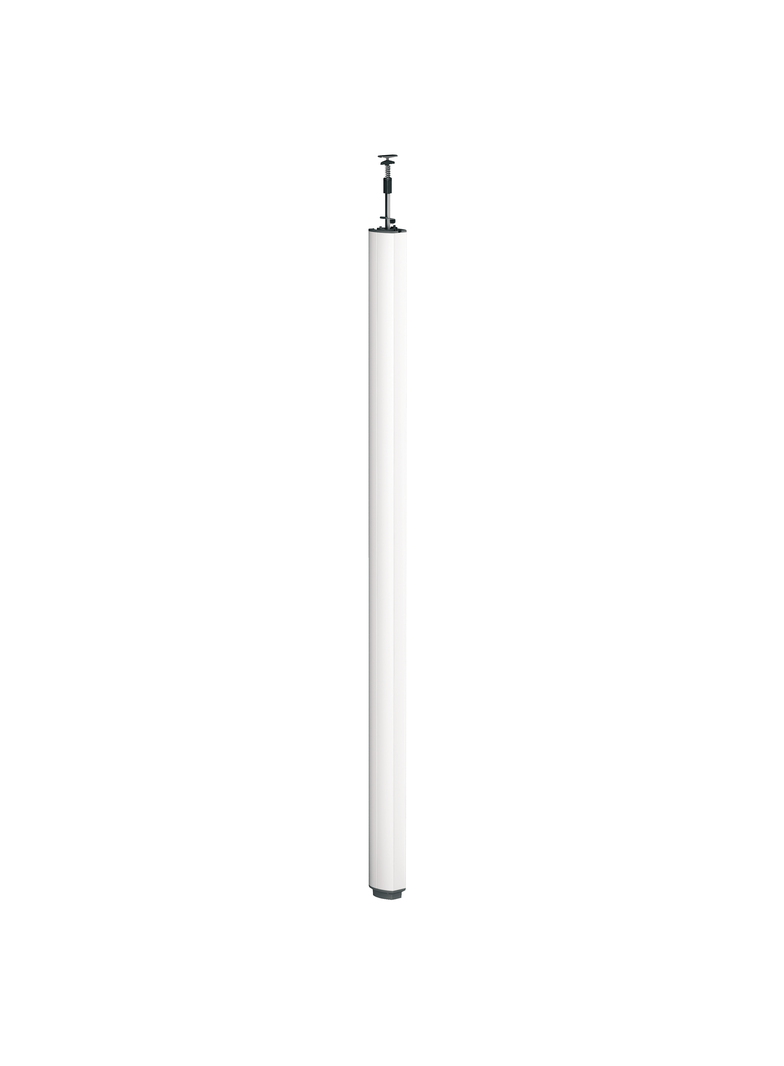 Optiline 45 słup instalacyjny rozporowy dwustronny biel polarna 2700-3100mm ISM20107P Schneider