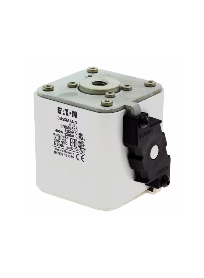 FUSE 400A 1250V 3BKN/80 AR CU Wkładka szybka 400A AC 1250V rozmiar 3 76x92x83 mm aR IEC UL 170M6540