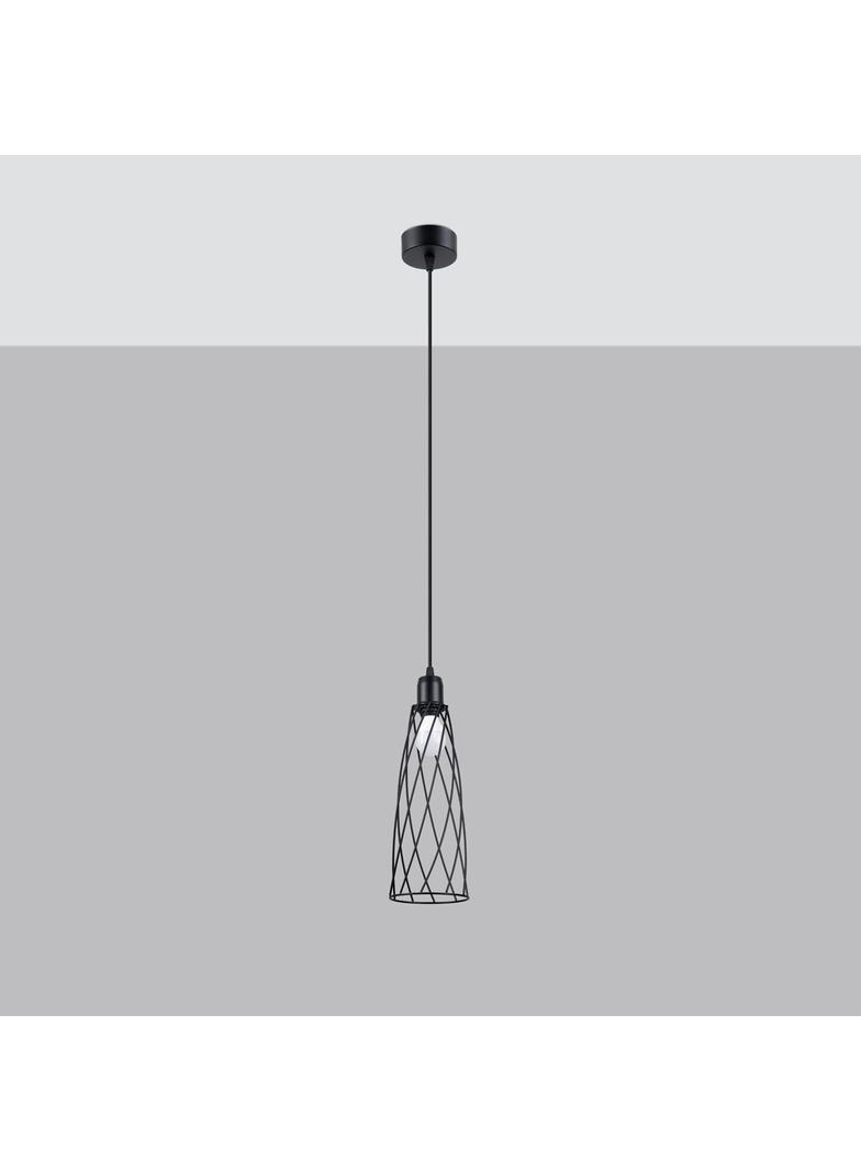 Sollux Lampa wisząca SUBA 1 czarna SL.1165