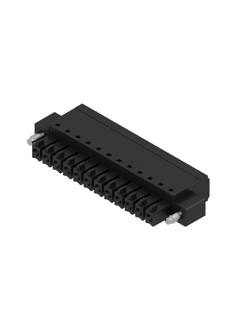 BCF 3.81/12/180F SN BK BX Wtyk PCB (złącze wiązki), listwa z gniazdami, 3.81 mm, Liczba biegunów: 12, PUSH IN, Złącze sprężynowe /50szt./ 1971940000 WEIDMÜLLER