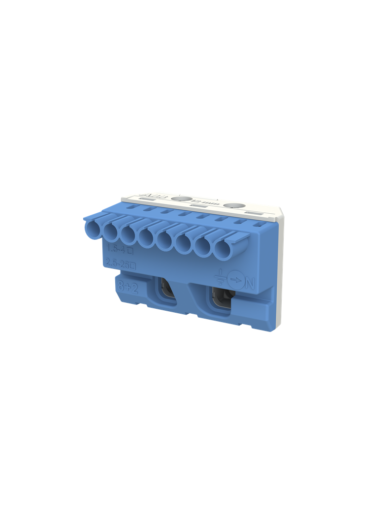 ZK82B N-Listwa Zaciskowas 8x4 + 2x25 mm