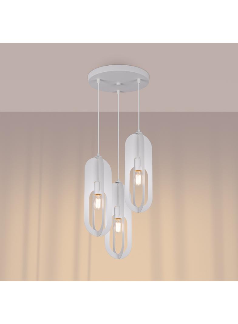 Lampa wisząca NICUS 3P biała