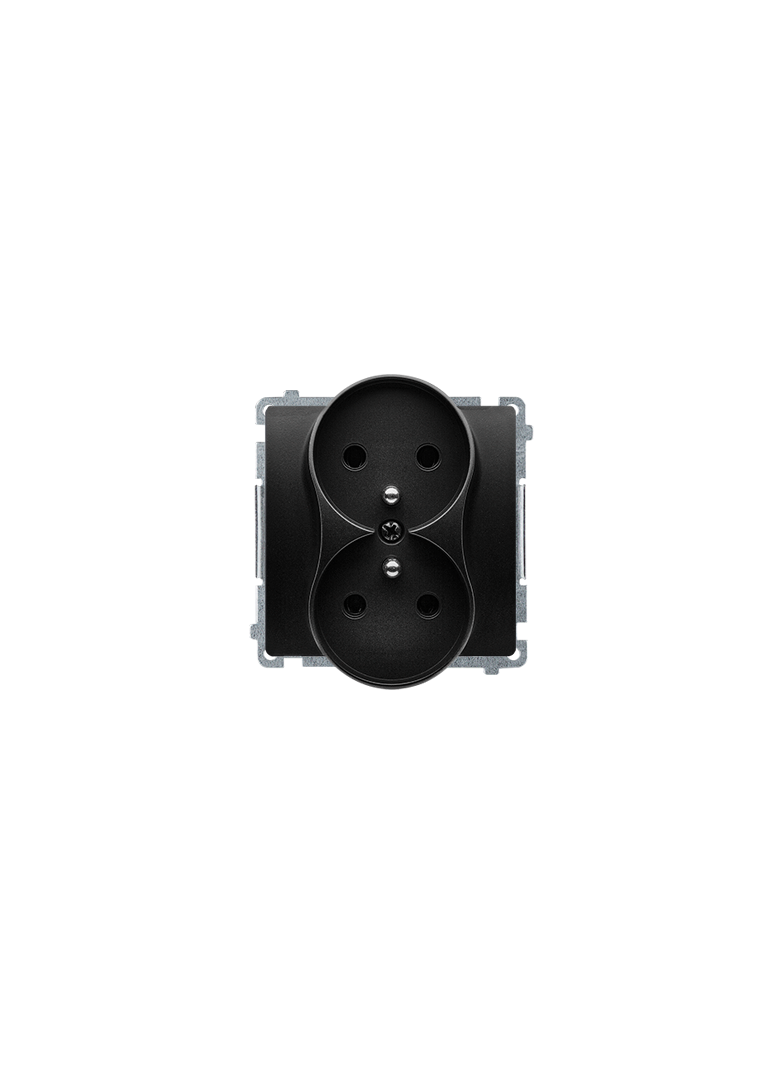 Simon BASIC WMUW-00210M-Y011 Gniazdo podwójne z/u (moduł), ?16A, 25