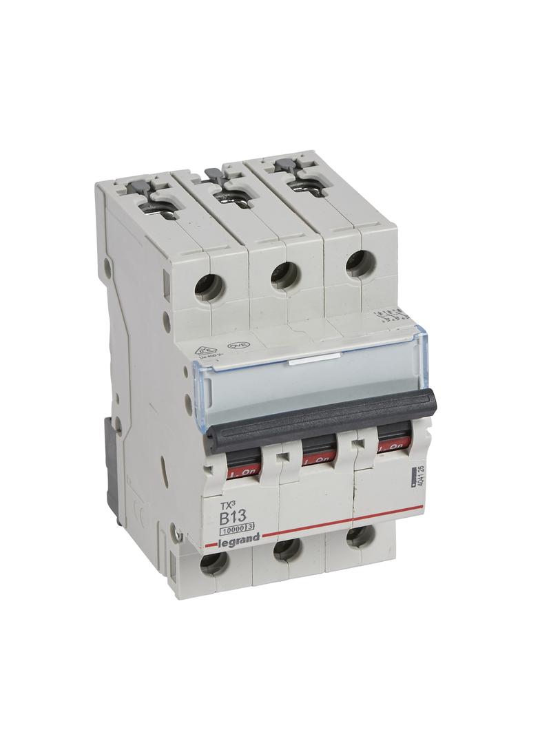 Wyłącznik Nadprądowy S 313 3P B13A 10000A TX3  404125 LEGRAND