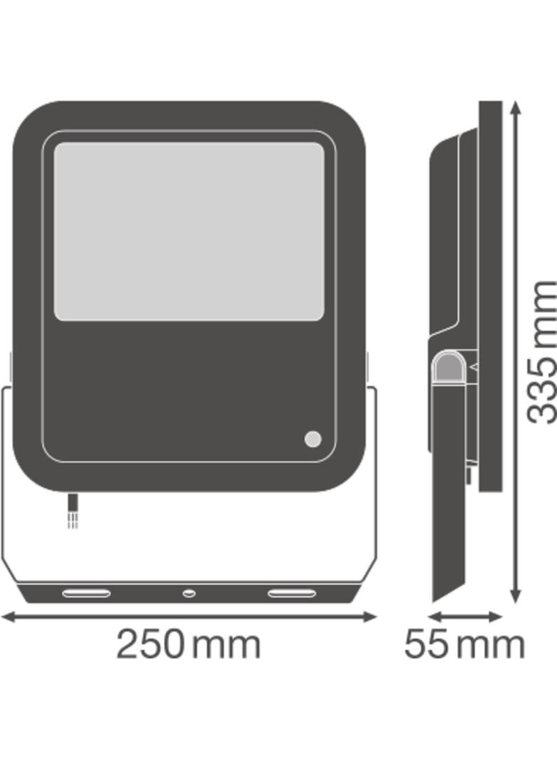 Naświetlacz FLOOD LED PERFORMANCE 80W 4000K SYM 100 SL black