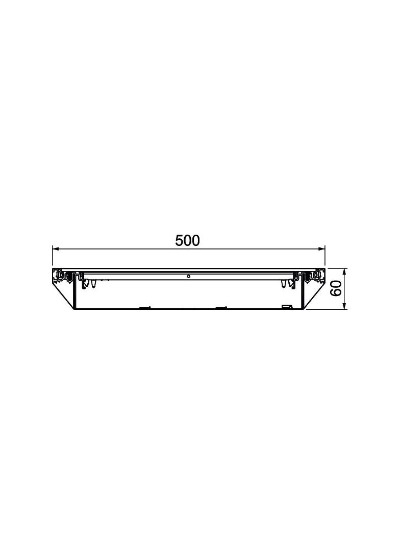 OKA-W5006050R, KANAŁ POKRYTY JASTRYCHEM