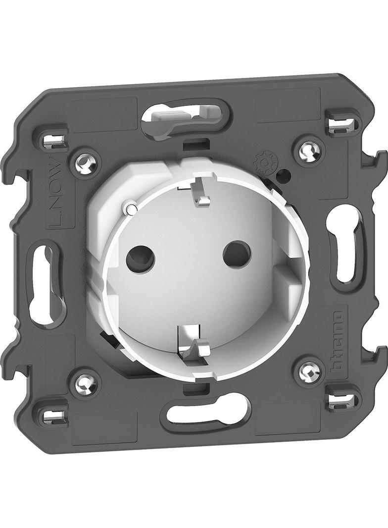 Living Now with Netatmo - Gniazdo connected Schuko białe