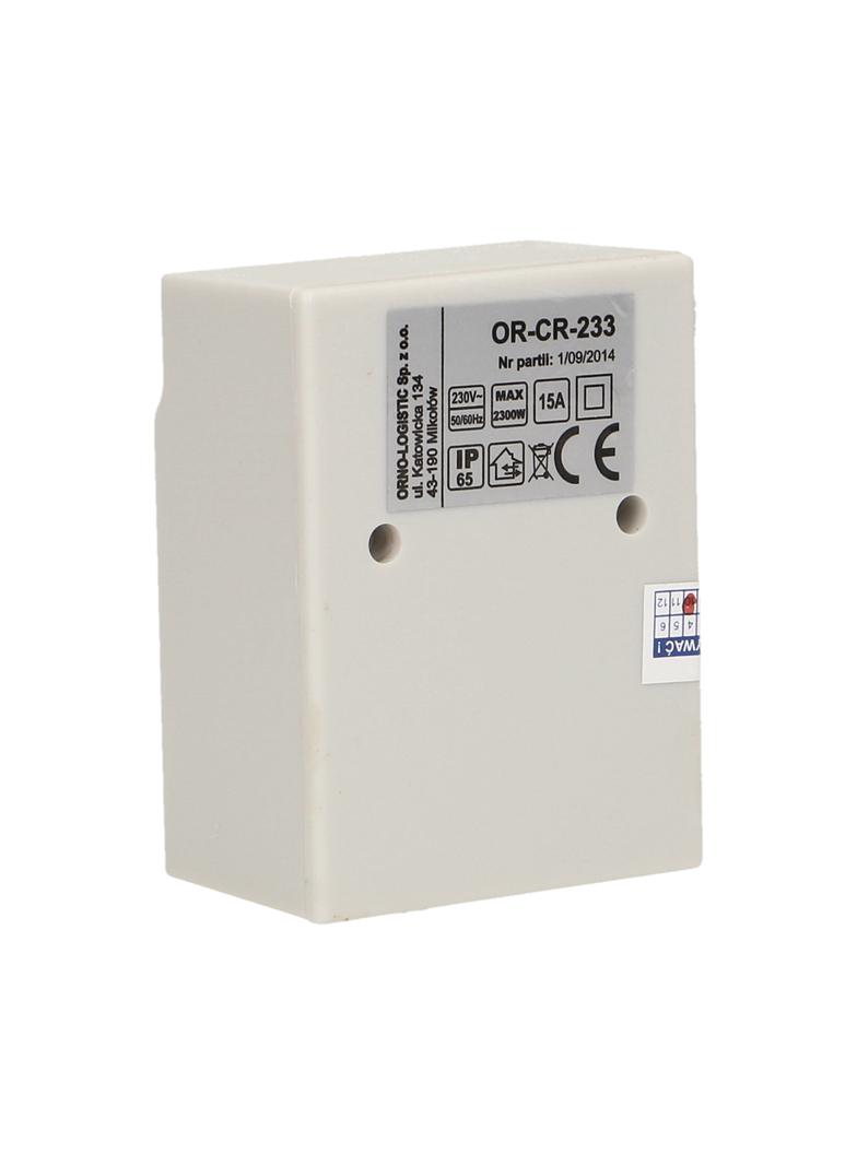 Czujnik zmierzchowy z hermetyczną zewnętrzną sondą, IP65, 2300W OR-CR-233 ORNO