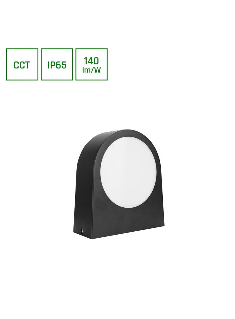 VERSA 15W CCT 230V 100ST IP65 70X180x196MM CZARNY ELEWACYJNA