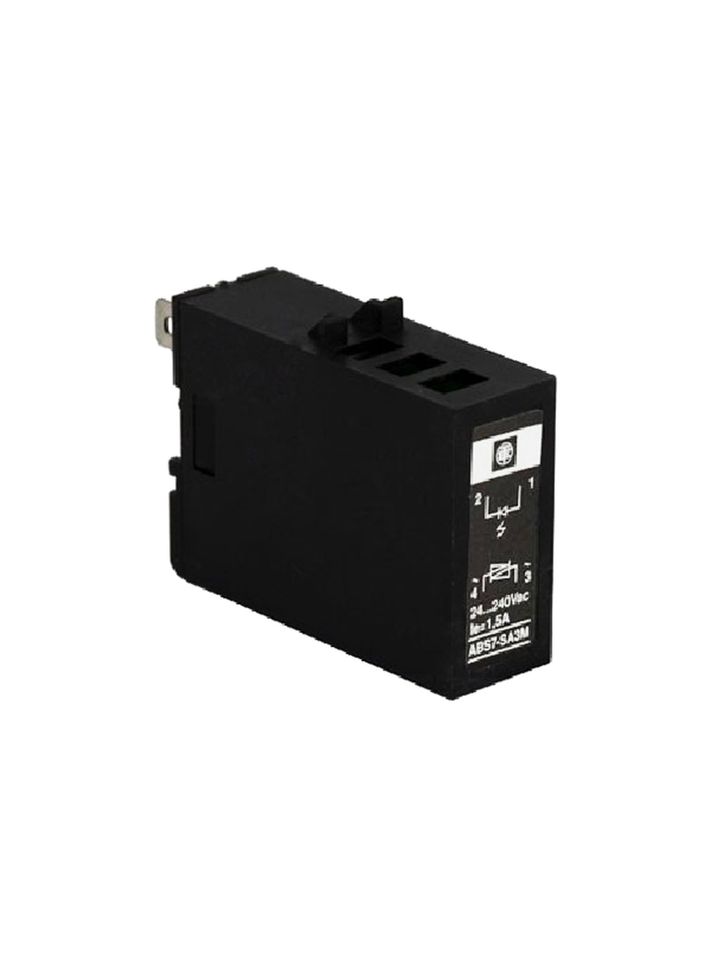 Modicon ABE7, półprzewodnikowy przekaźnik wtykowy, 5 mm, wyjściowy, 24 V DC, 2 A