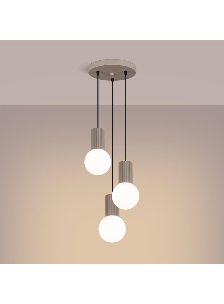 Lampa wisząca HALO 3P taupe