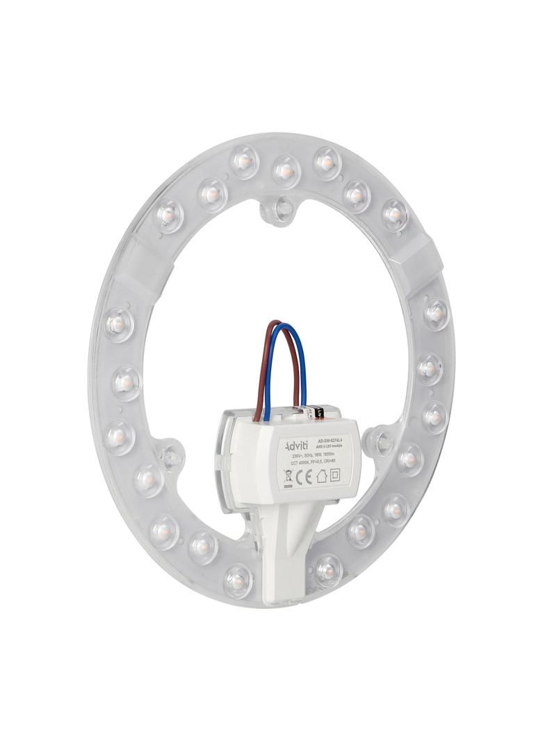 AVIS II LED 18W panel świetlny 1800lm 4000K 3 neodymowe magnesy O 176 AD-SW-6274L4 ORNO